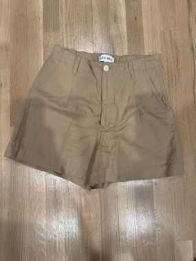 Alex Mill Tan Cotton Blend Women’s Shorts